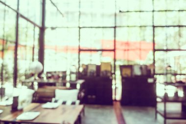 Soyut bulanıklık kahvehane kafe ve Restoran iç