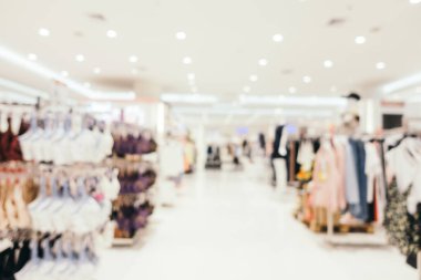 Soyut bulanıklık alışveriş merkezi deparmet mağaza iç