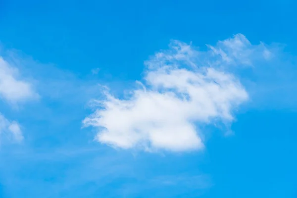 Beautiful White Cloud Blue Sky Background — Stock Photo, Image