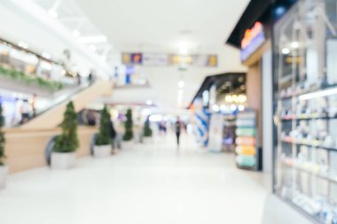 Soyut bulanıklık alışveriş merkezi deparmet mağaza iç