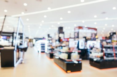 Soyut bulanıklık alışveriş merkezi deparmet mağaza iç