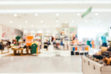 Soyut bulanıklık alışveriş merkezi deparmet mağaza iç arka planı için