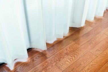 Perdeler ve pencere dekorasyon iç Oda