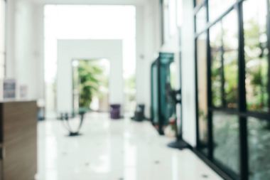 Otel lobi iç için arka plan bulanıklık