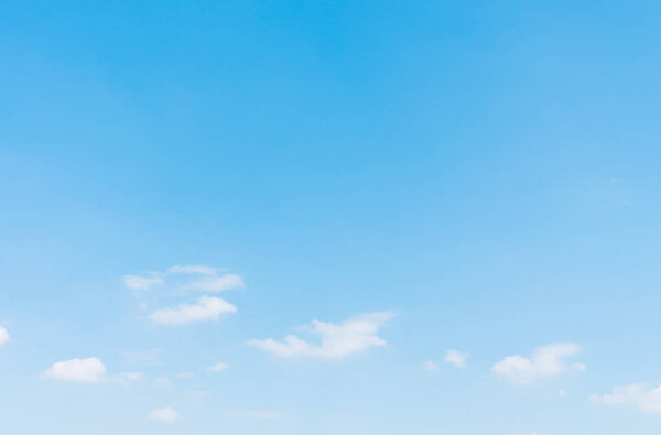 Beautiful white cloud on blue sky background