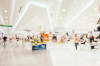 Soyut bulanıklık alışveriş merkezi deparmet mağaza iç arka planı için