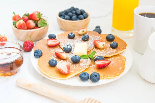 Healthy Breakfast set — Stock Photo, Image