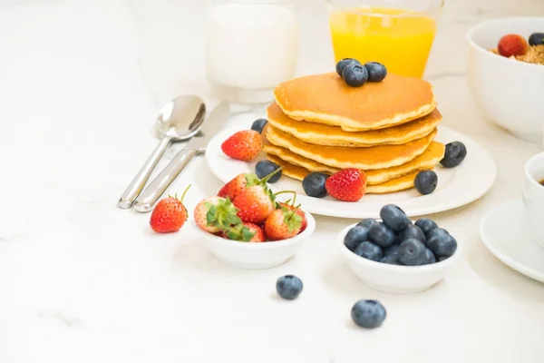 健康早餐套餐 — 图库照片