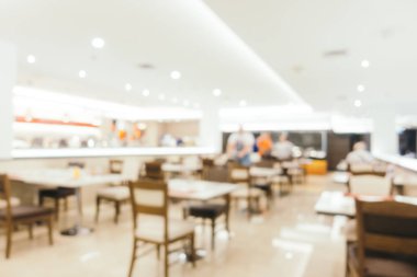 Soyut bulanıklık ve ufuk kahvaltı büfesi otel Restoran iç arka plan - Vintage filtre için