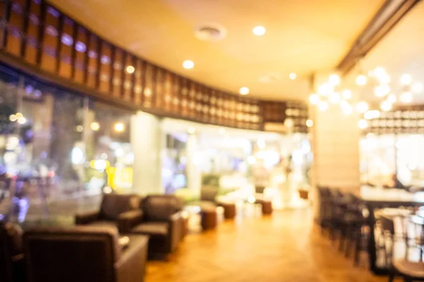 Blur coffee shop and restaurant — Stok Foto