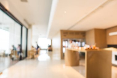 Restoran iç arka plan - Vintage filtre için bulanıklık