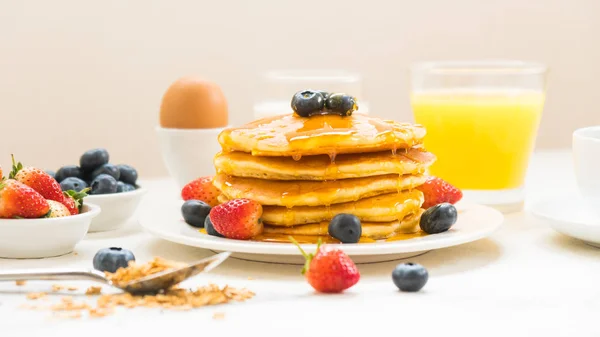 Healthy Breakfast set — Stock Photo, Image