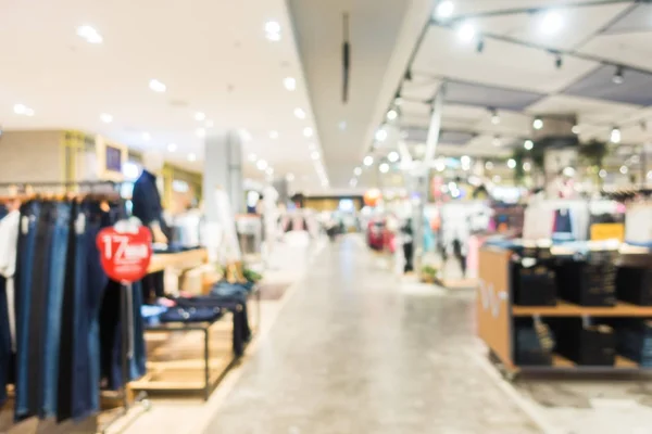 Abstract Blur Defocused Shopping Mall Department Store Interior Background — Stock Photo, Image