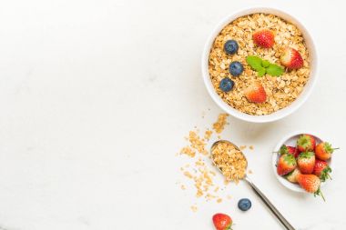 Sağlıklı kahvaltı seti