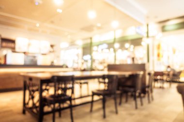 Soyut bulanıklık ve ufuk kahvaltı büfesi otel Restoran iç arka plan - Vintage filtre için