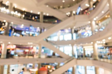 Soyut bulanıklık ve ufuk alışveriş merkezi