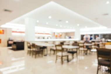 Soyut bulanıklık ve ufuk kahvaltı büfesi otel Restaurant