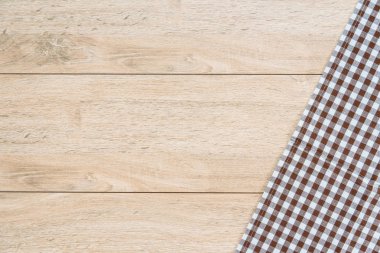 Ahşap masa kopya adlı kullanıcının alanı - Vintage filtre ile üzerinde mutfak bezi