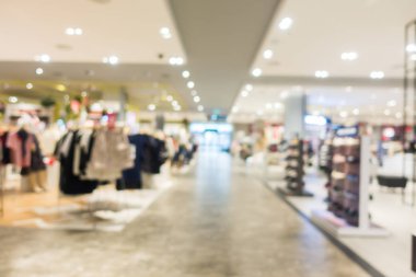 Soyut bulanıklık ve ufuk alışveriş merkezi