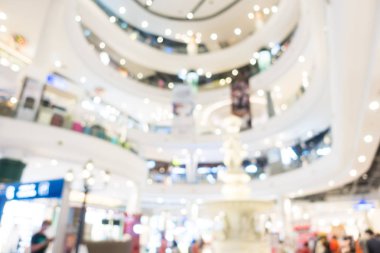 Soyut bulanıklık ve ufuk alışveriş merkezi