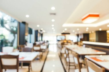 Soyut bulanıklık ve ufuk kahvaltı büfesi otel Restaurant