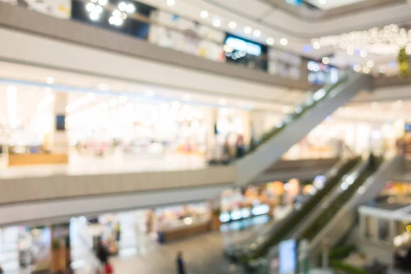 Desenfoque Abstracto Desenfocado Centro Comercial Interior Los Grandes Almacenes Para — Foto de Stock