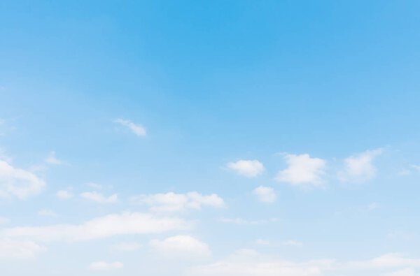 Beautiful white cloud on blue sky background