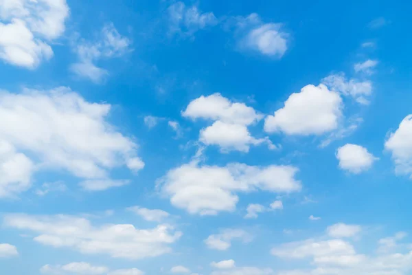 Beautiful White Cloud Blue Sky Background — Stock Photo, Image