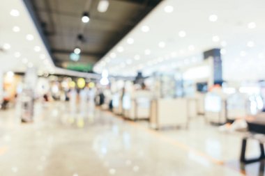 Soyut bulanıklık alışveriş merkezi deparmet mağaza iç arka planı için