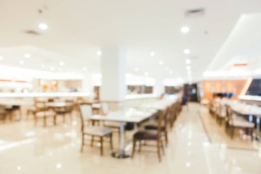 Soyut bulanıklık ve ufuk kahvaltı büfesi otel Restoran iç arka plan - Vintage filtre için