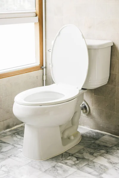 Toilet Seat Decoration Bathroom Interior — Stock Photo, Image