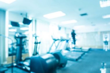 Bulanıklık fitness ve spor salonu iç arka planı için