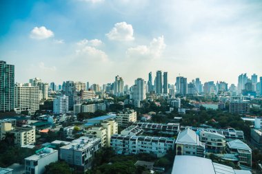 Tayland Bangkok şehir manzarası