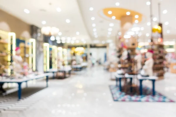 Borrão Abstrato Shopping Center Desfocado Interior Loja Departamento Para Fundo — Fotografia de Stock