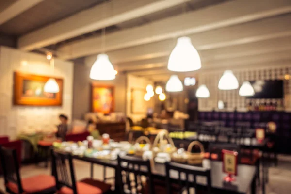 Abstrato Borrão Café Café Restaurante Interior Para Fundo Filtro Vintage — Fotografia de Stock