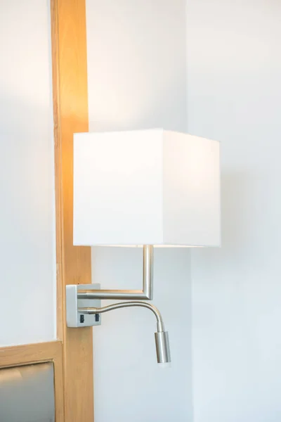 Luce Decorazione Lampada Camera Letto Interno — Foto Stock