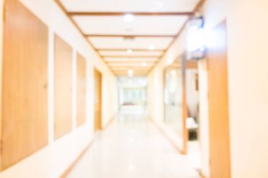 Soyut bulanıklık lobi ve otel iç arka planı için