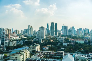Tayland Bangkok şehir manzarası