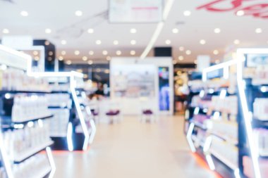 Soyut bulanıklık alışveriş merkezi deparmet mağaza iç arka planı için