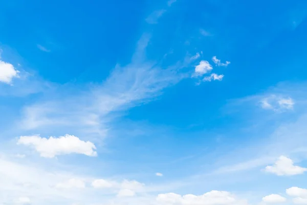 Beautiful White Cloud Blue Sky Background — Stock Photo, Image