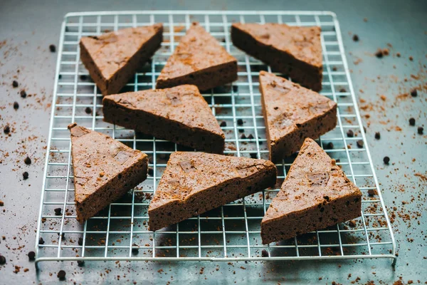 Chocolate brownies — Stock Photo, Image