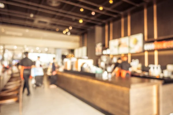Absztrakt blur kávézó kávézó és étterem belső — Stock Fotó