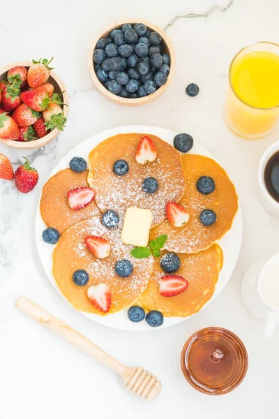 Healthy Breakfast set — Stock Photo, Image