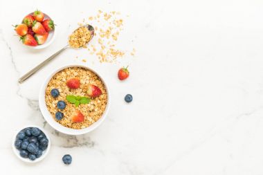 Sağlıklı kahvaltı seti