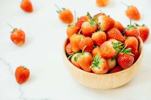 Erdbeerfrucht — Stockfoto