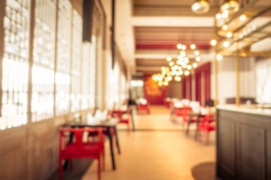 Soyut bulanıklık Restoran