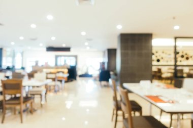 Soyut bulanıklık ve ufuk kahvaltı büfesi otel Restaurant