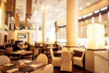 Soyut bulanıklık ve ufuk kahvaltı büfesi otel Restaurant