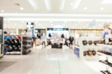 Soyut bulanıklık alışveriş merkezi deparmet mağaza iç