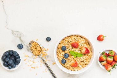 Sağlıklı kahvaltı seti